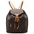 Zaino Louis Vuitton Monogram Montsouris Marrone