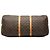 Borsa da viaggio Louis Vuitton Monogram Keepall Bandouliere 60 Marrone - vista 3