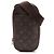 Borsa a tracolla Louis Vuitton Monogram Pochette Gange Marrone