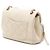 Borsa a tracolla con patta Chanel Caviar Business Affinity Messenger Bianca Bianco - vista 2