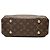 Borsa Satchel Louis Vuitton Monogram Montaigne BB Marrone - vista 3