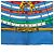 Foulard di seta Hermès Astrologie Dies et Hore blu - vista 6