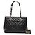 Borsa Grand Shopping Tote Chanel Caviar Nera Nero - vista 8