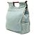 Blauer Chanel CC Denim Tote mit Schildpatt-Griff - Ansicht 2