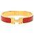Bracciale Clic H PM stretto in smalto rosso Hermès