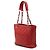 Borsa Tote Petite Shopping Chanel Caviar Rossa Rosso - vista 2