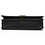 Borsa a tracolla Chanel Boy Wallet on Chain in pelle caviar matelassé nera Nero - vista 3