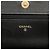 Borsa a tracolla Chanel Boy Wallet on Chain in pelle caviar matelassé nera Nero - vista 5