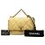 Borsa Chanel 19 Flap Satchel Medium in pelle di agnello gialla Giallo - vista 8