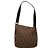 Borsa a tracolla Fendi Zucca Canvas marrone