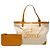 Borsa Tote Gucci Medium Canvas Craft Arancione - vista 9