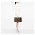 Borsa Business Portfolio Poche Documents Monogram Louis Vuitton Marrone - vista 7