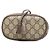 Borsa secchiello Gucci Mini GG Supreme Web Ophidia Beige - vista 3