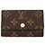 Brown Louis Vuitton Monogram 6 Key Holder