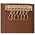 Brown Louis Vuitton Monogram 6 Key Holder - view 4