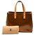 Louis Vuitton Monogram Vernis Reade PM Handtasche Braun - Ansicht 8