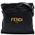 Borsa pouch Fendi in pelle nera Nero