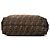 Shopping Tote Verticale Fendi Zucca Canvas Marrone - vista 3
