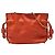 Borsa a tracolla Nano Leather Flamenco Knot Chain LOEWE Arancione