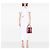 Borsa Tote Burberry House Check Canvas Rossa Rosso - vista 6