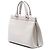 Borsa Zumi Top Handle Medium in pelle di vitello bianca Gucci Bianco - vista 2