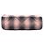Borsa Chanel 19 Flap Satchel Large in cotone a quadri rosa - vista 3