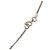Collana con pendente Chanel CC in ottone e strass argento - vista 5