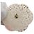 Spilla Camelia in resina e cristalli CC White Chanel Bianco - vista 4