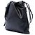 Pochette Pack in pelle nera Fendi Nero - vista 2