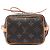 Borsa a secchiello Louis Vuitton Monogram Nano Noe marrone - vista 3