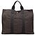 Borsa Tote Hermès Herline MM in tela marrone