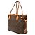 Borsa Tote Louis Vuitton Monogram Neverfull PM Marrone - vista 2