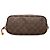 Borsa Tote Louis Vuitton Monogram Neverfull PM Marrone - vista 3