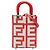 Borsa shopper e borsa a mano Fendi Marc Jacobs Mini Leather Sunshine Shopper bianca Bianco