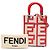 Borsa shopper e borsa a mano Fendi Marc Jacobs Mini Leather Sunshine Shopper bianca Bianco - vista 12