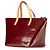 Borsa Louis Vuitton Monogram Vernis Bellevue PM rossa Rosso - vista 2
