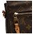 Borsa Louis Vuitton Monogram Pochette Metis Marrone - vista 7