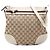 Borsa a tracolla Gucci GG Canvas Web Mayfair Beige