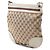 Borsa a tracolla Gucci GG Canvas Web Mayfair Beige - vista 2