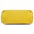 Borsa Promenade Prada in pelle Saffiano gialla con borchie Giallo - vista 3