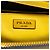 Borsa Promenade Prada in pelle Saffiano gialla con borchie Giallo - vista 5