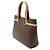 Borsa Gucci in pelle Web marrone - vista 2