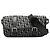 Borsa a tracolla Dior Diorissimo Trotter Canvas Nera Nero