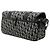 Borsa a tracolla Dior Diorissimo Trotter Canvas Nera Nero - vista 2