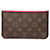 Pouch Louis Vuitton Monogram Neverfull PM Marrone