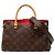 Borsa Satchel Louis Vuitton Monogram Pallas BB Marrone