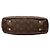 Borsa Satchel Louis Vuitton Monogram Pallas BB Marrone - vista 3