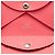 Cartera Rosa Hermès Epsom Calvi Duo y Monedero - vista 6