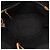 Borsa Tote Satchel Prada in tela Canapa con logo nera Nero - vista 4
