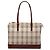Borsa Tote Burberry House Check Canvas Rossa Rosso